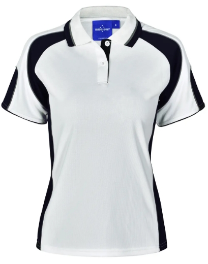 Picture of Winning Spirit, Ladies Cooldry Contrast Polo w Panels